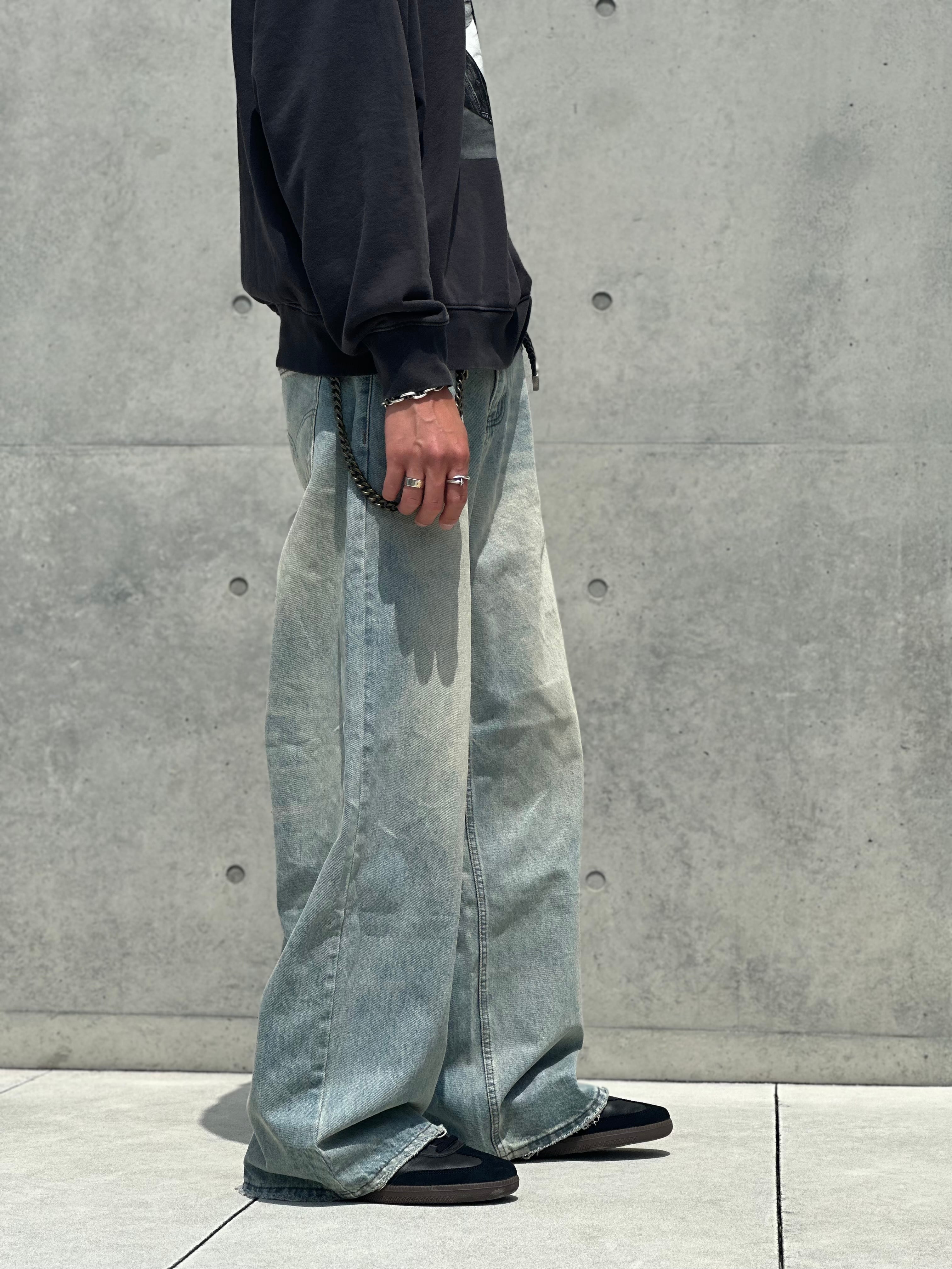 Fade Wide Straight Denim | 【ボトムス専門店】MODE SPACE