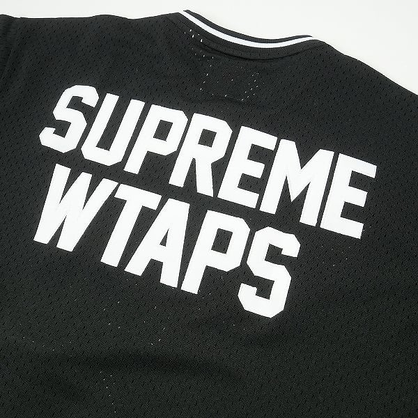 新品 Supreme WTAPS Hockey Jersey black L