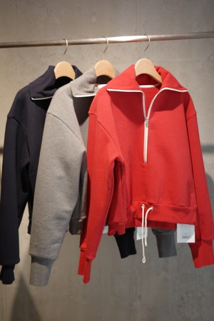 JUN MIKANI/ ハーフジップPO