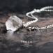 トパーズ 鉱物原石 シルバー925 ネックレス 【一点もの Silent Crystal Collection】 天然石 アクセサリー