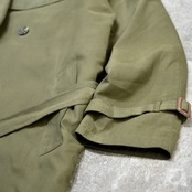 Pierre Cardin peach skin trench coat