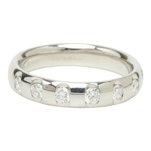 Pt900 プラチナ ダイヤ0.50ct リング 指輪 レディース 14.5号 【中古】