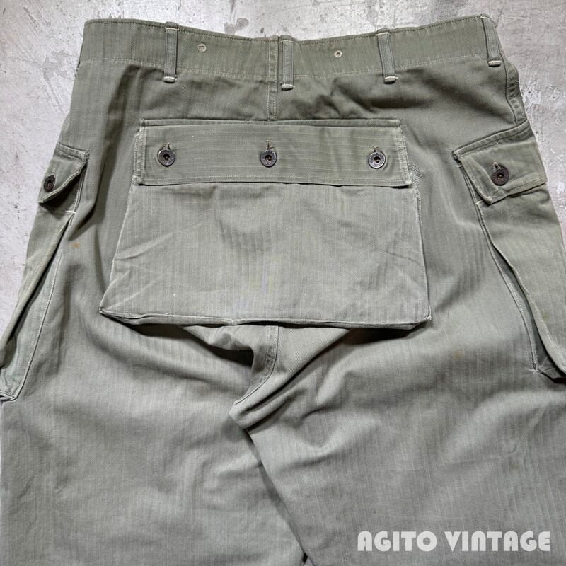 SPECIAL!! 40's U.S.MARINE CORPS P-44 HBT TROUSERS 