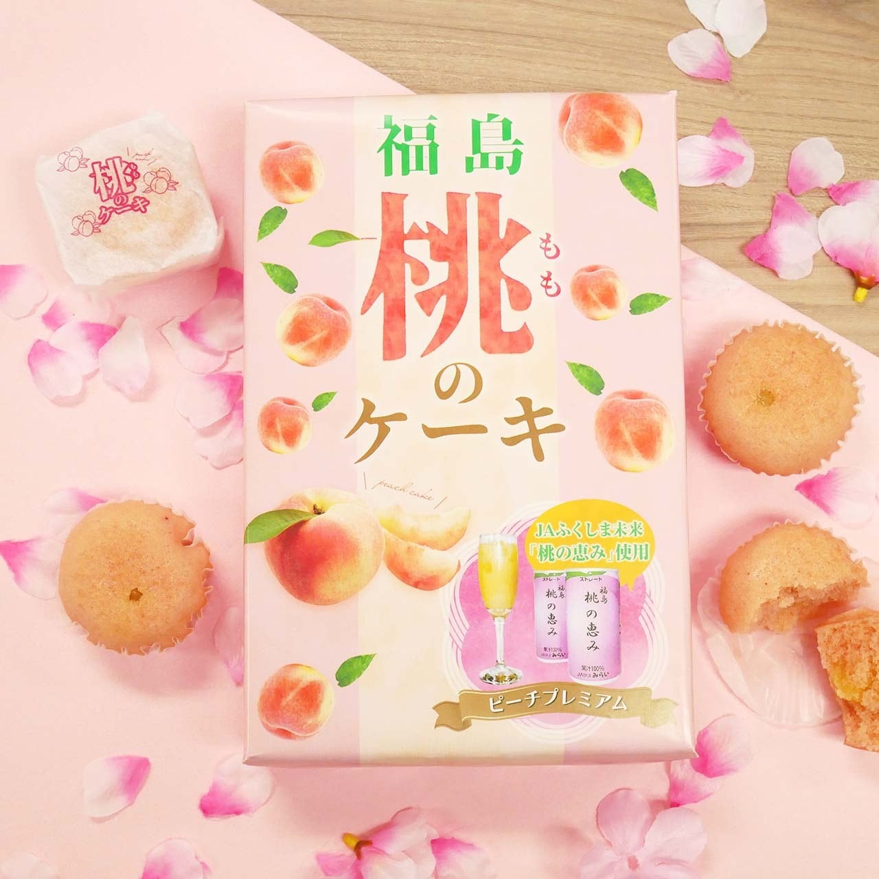 【桃】　お菓子食品まとめ売り ☆定期販売☆ふくしま 桃のお菓子アソート（徳用5種セット） | Kanpai