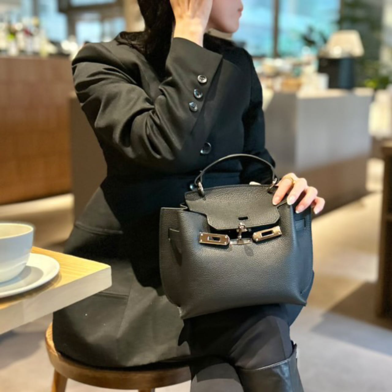 Mini Debonair Handbag【ミニ デボネア ハンドバッグ】 | so4store Mini Debonair Handbag【ミニ デボネア ハンドバッグ】 | so4store