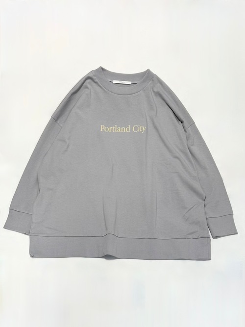 Labo ratory・ORDINARY WIDE PULL OVER・GRAY　LA506