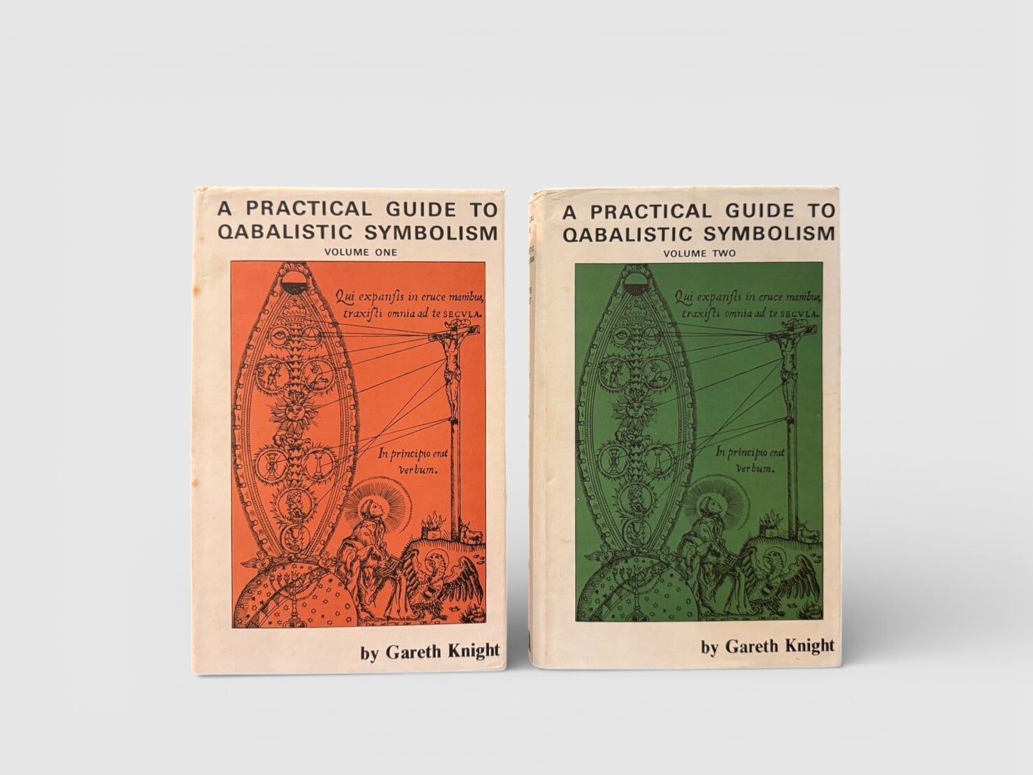 【RO015】Practical Guide to Qabalistic Symbolism, Vol. I: On the Spheres of the Tree of Life Vol. II: On the Paths and the Tarot(1986.1976) /Gareth Knight