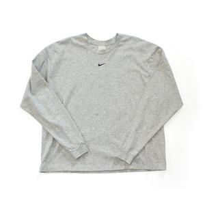 USED / NIKE Center-Swoosh Long Sleeve-T / CUSTOM