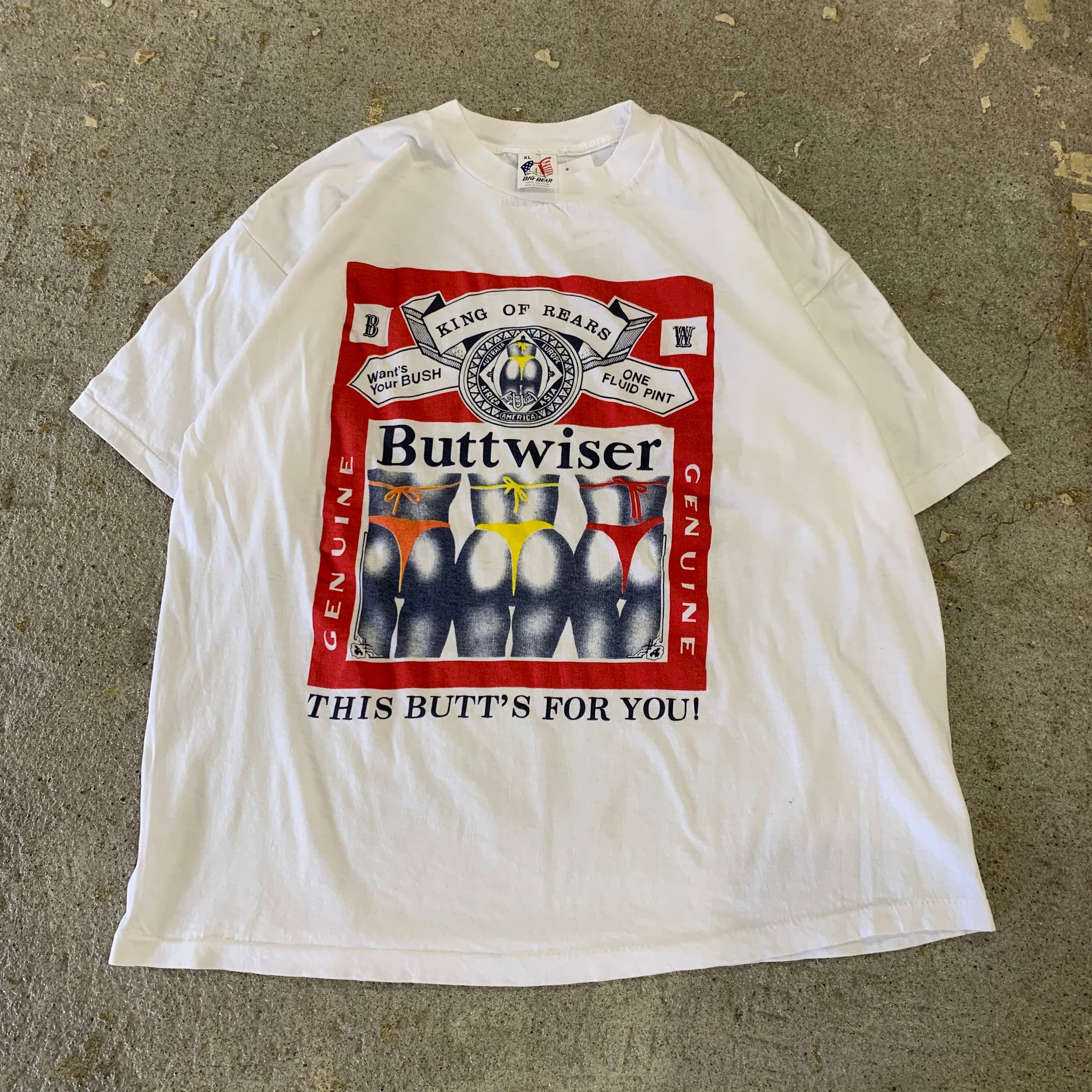 90s buttwiser T-shirt | What