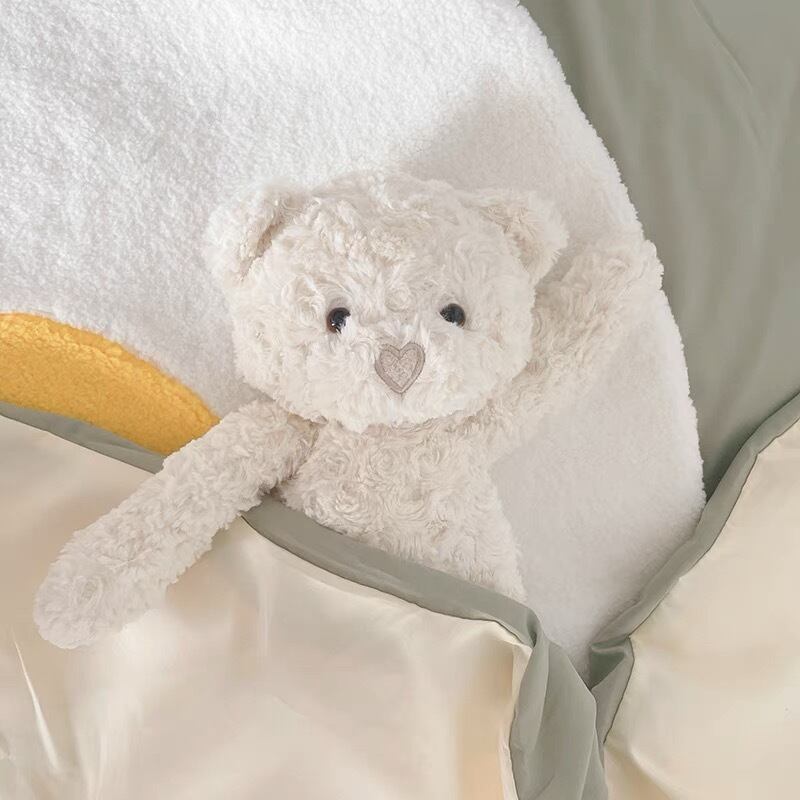 ハート鼻のふわふわくまぬいぐるみ（42cm） | LittleBean丨海外子供服