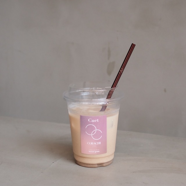 【normal set】Stainless Straw (Pink)  -COBACHI CHAI collaboration-