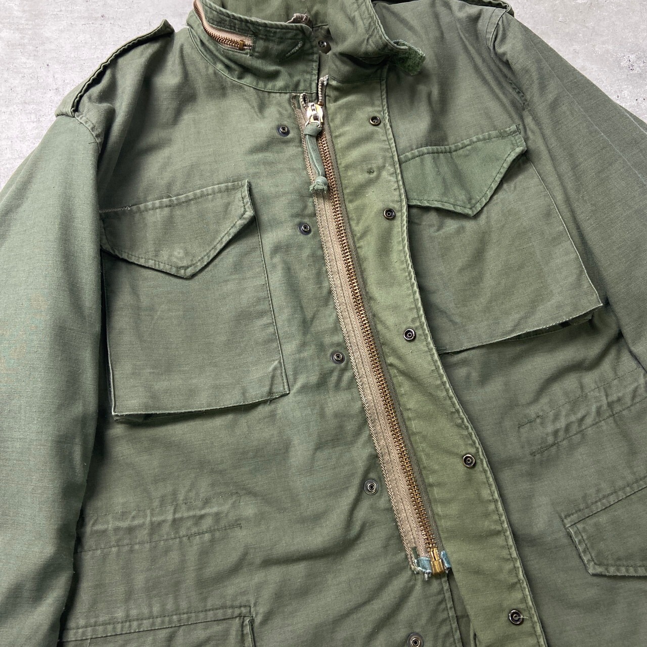 80年代 U.S.ARMY 米軍実品 M-65 3rd ミリタリー フィールドジャケット 