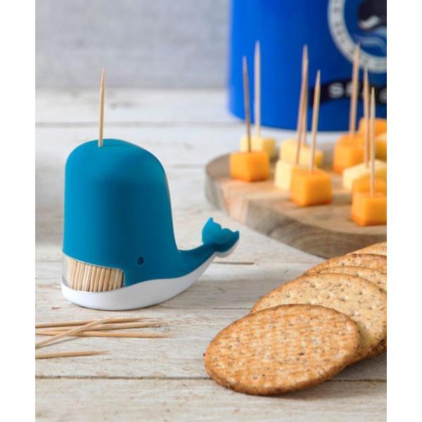 クジラの爪楊枝ケース/くじらの爪楊枝入れ【キッチン雑貨/Brounie1