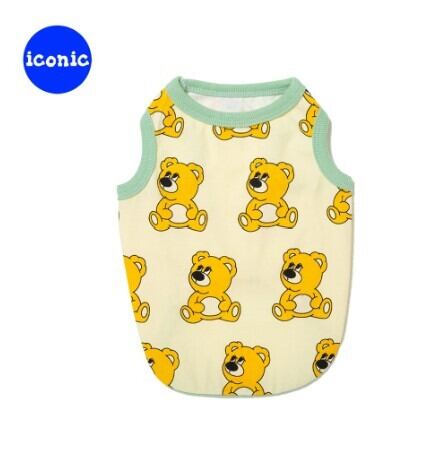 SM～3XL/予約【andblank】Joy Bear Sleeveless《Ivory》