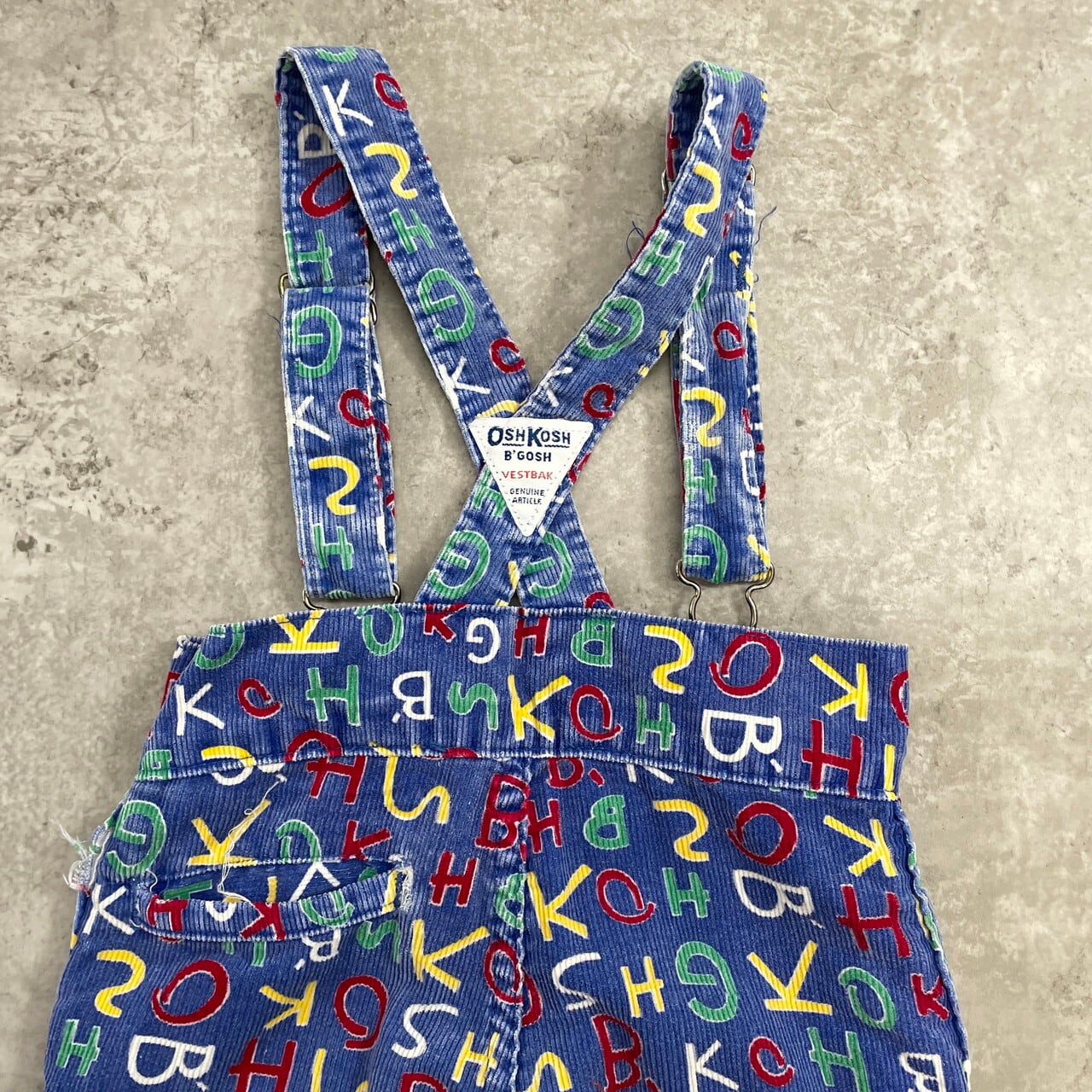 kids】70〜80年代 USA製 OSHKOSH オシュコシュ サロペットパンツ