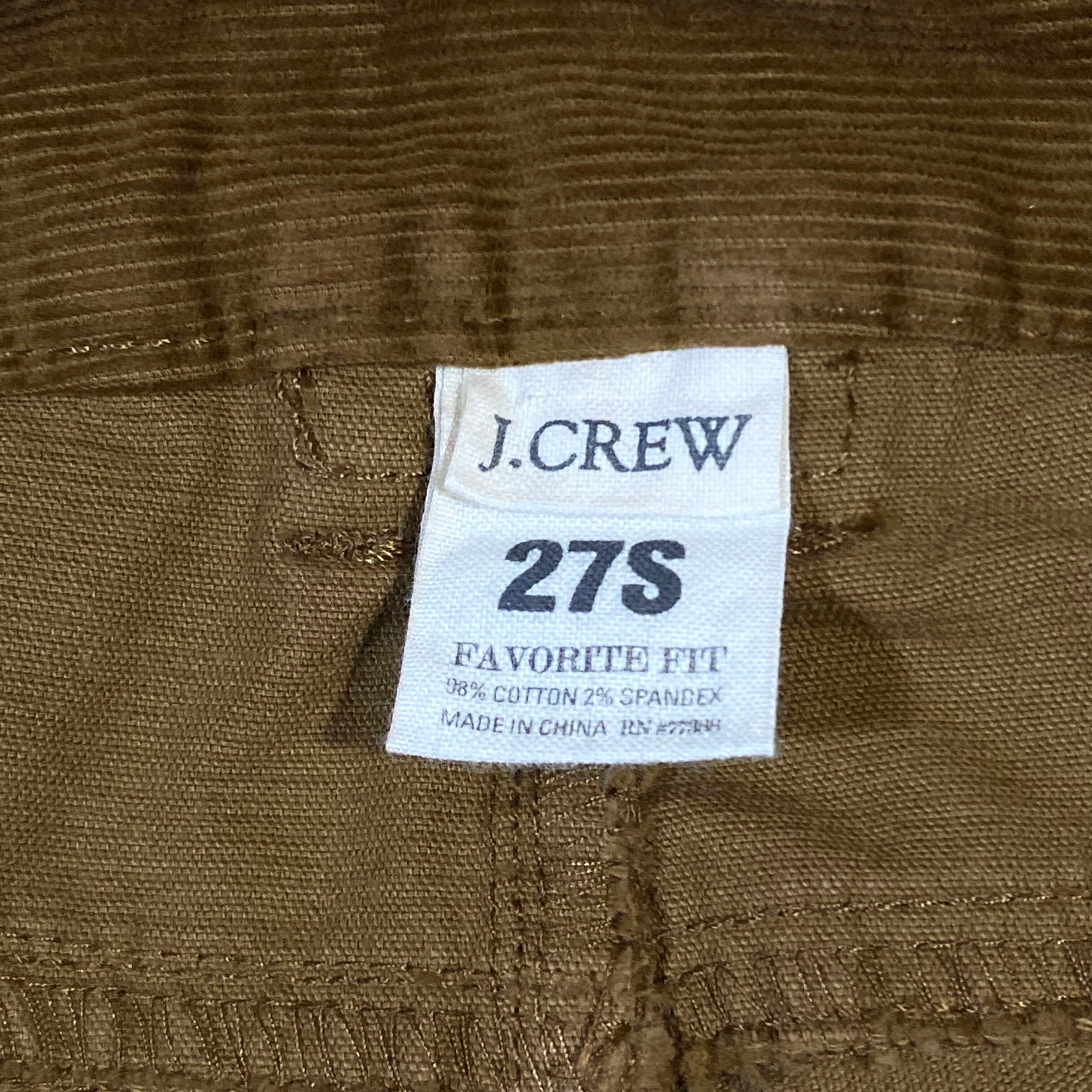 信託 ジェイクルー リネンスラックスW30 J.Crew レア ブラウン