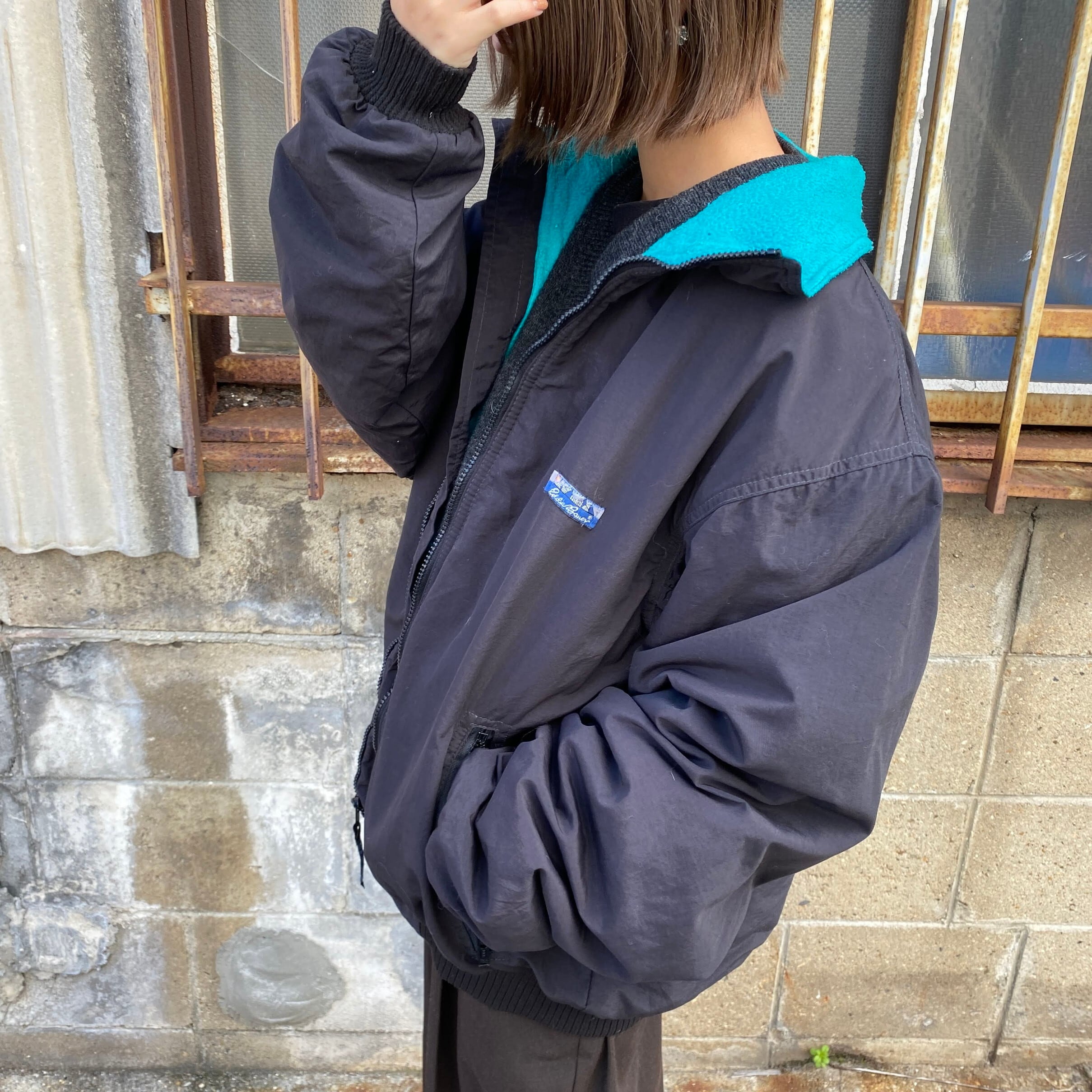 90s eddie bauer エディーバウアー ナイロン ジャケット