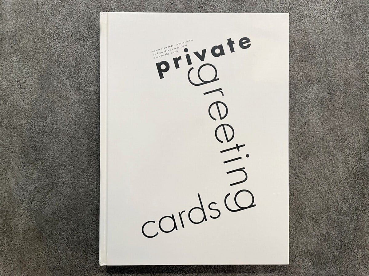 【VO040】Private greeting cards /visual book