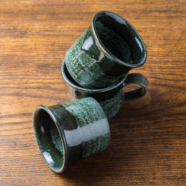 青銅色コーヒーカップ／安藤美和