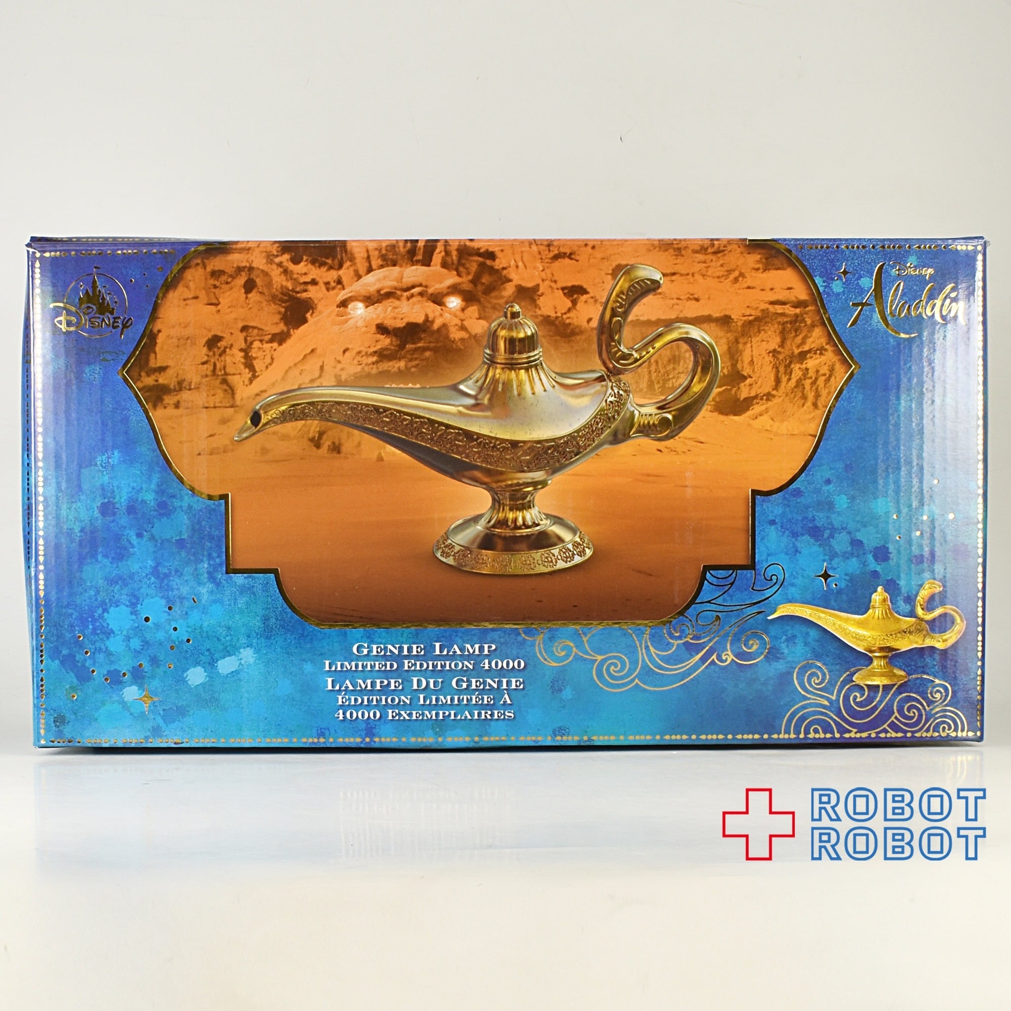 ディズニーストア アラジン ジーニーの魔法のランプ レプリカ 4000個 