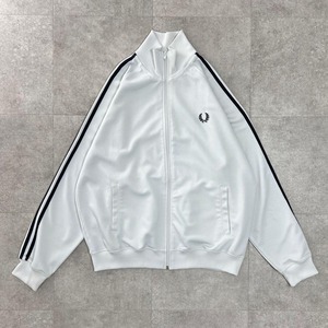 フレッドペリー　FRED PERRY トラックジャケット　Y2K ジャージ　白
