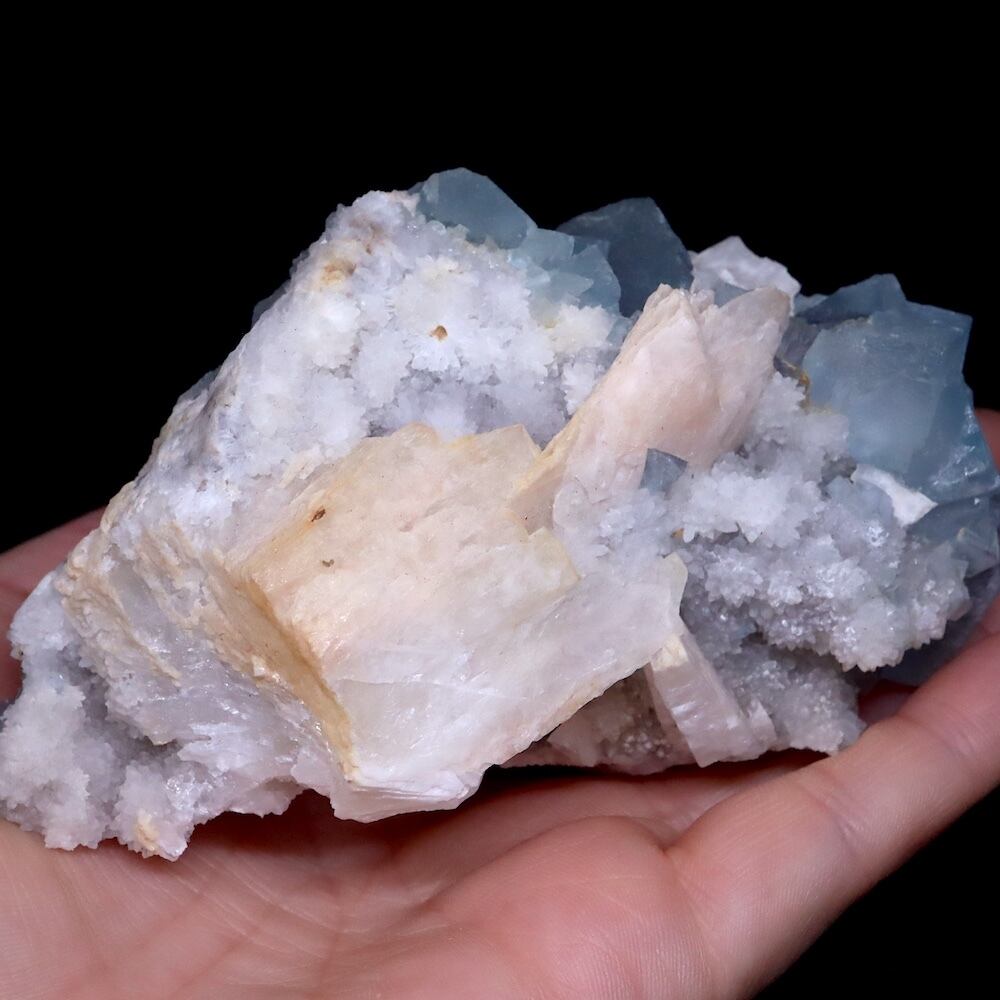 蛍石 ニューメキシコ フローライト 420.5g FL550 鉱物 天然石 原石