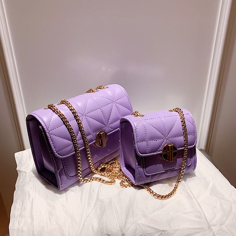 チェーンバッグレディースクロスボディバッグ2020人気ニューウェーブ夏ファッションテクスチャーショルダーバッグワイルドスモールスクエアバッグ Tiancai_Wing_Bag8691173