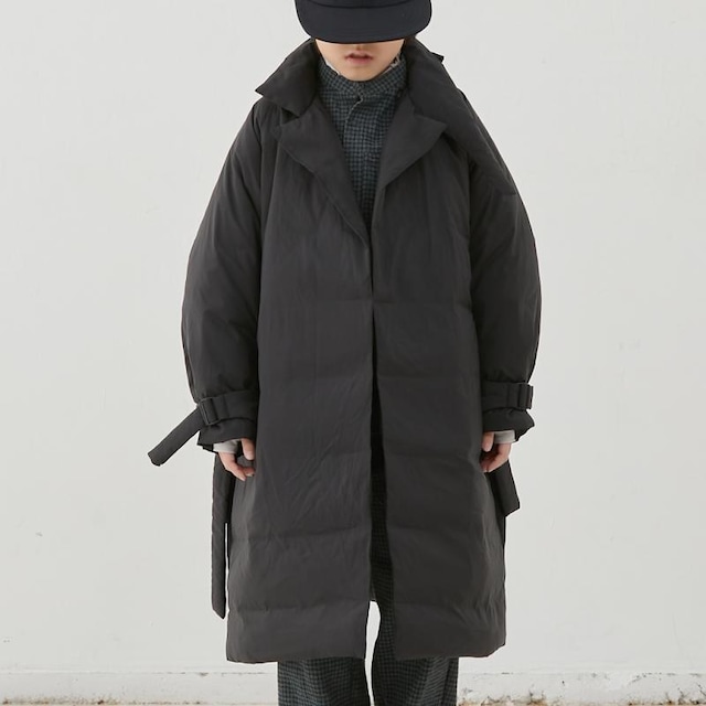 air over coat / アウター / black / キッズ ｛ MOUN TEN. 22AW ｝