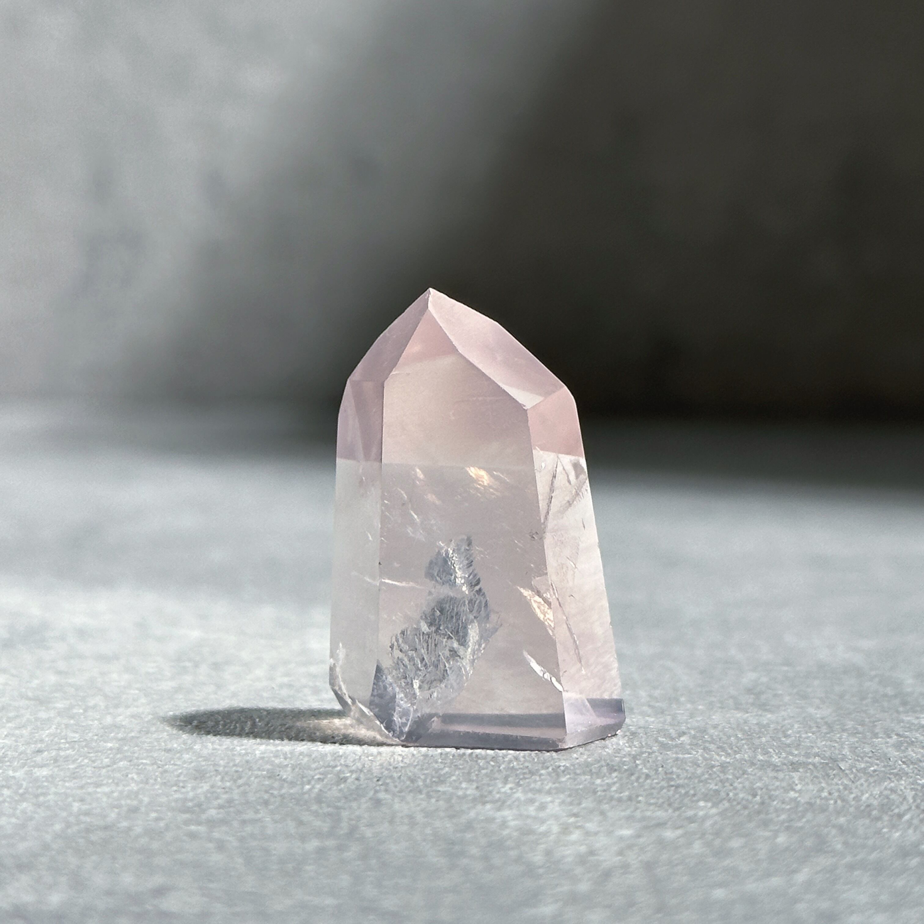 ローズクォーツ　タワー ローズクォーツ タワー51◇ Rose Quartz Tower ◇天然石・鉱物