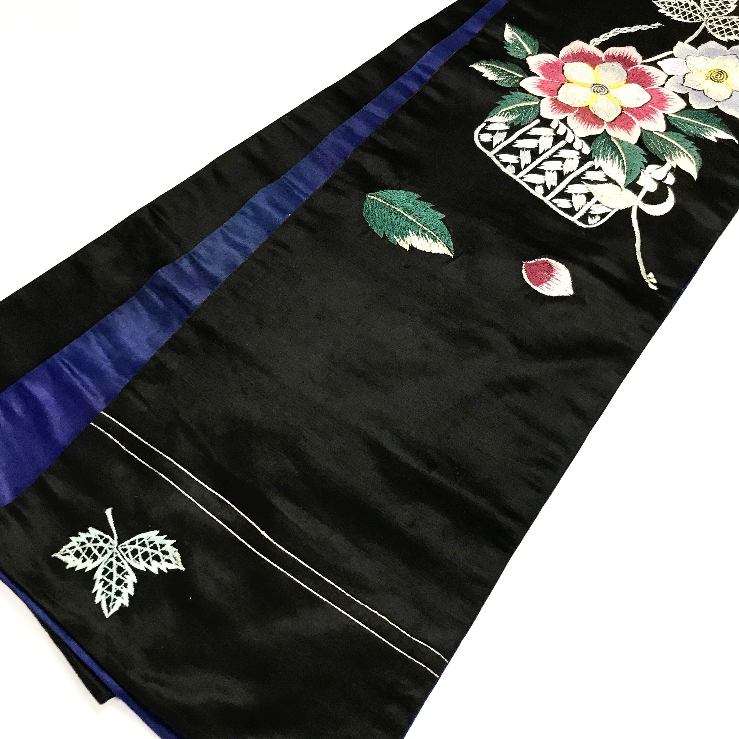 大特価価格 - アンティーク 刺繍 葡萄 袋帯 - 新作 激安:1761円