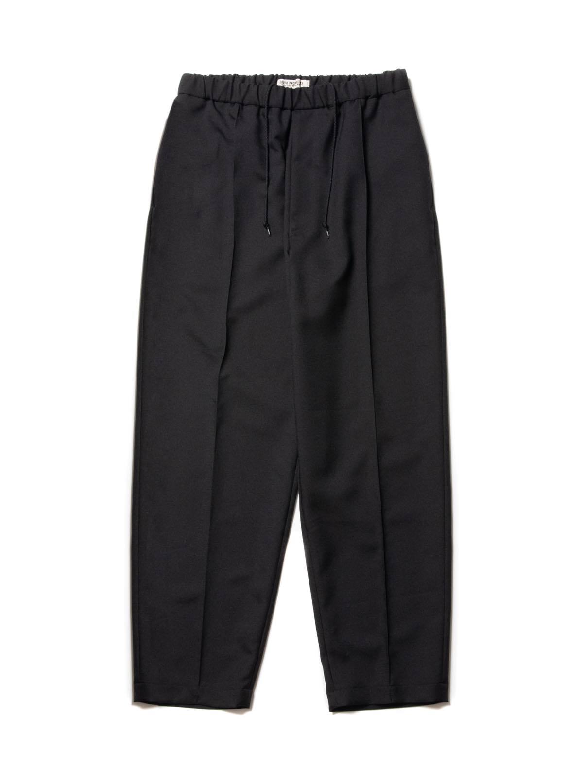 Polyester Twill Pin Tuck Easy Pants | HANGOUT