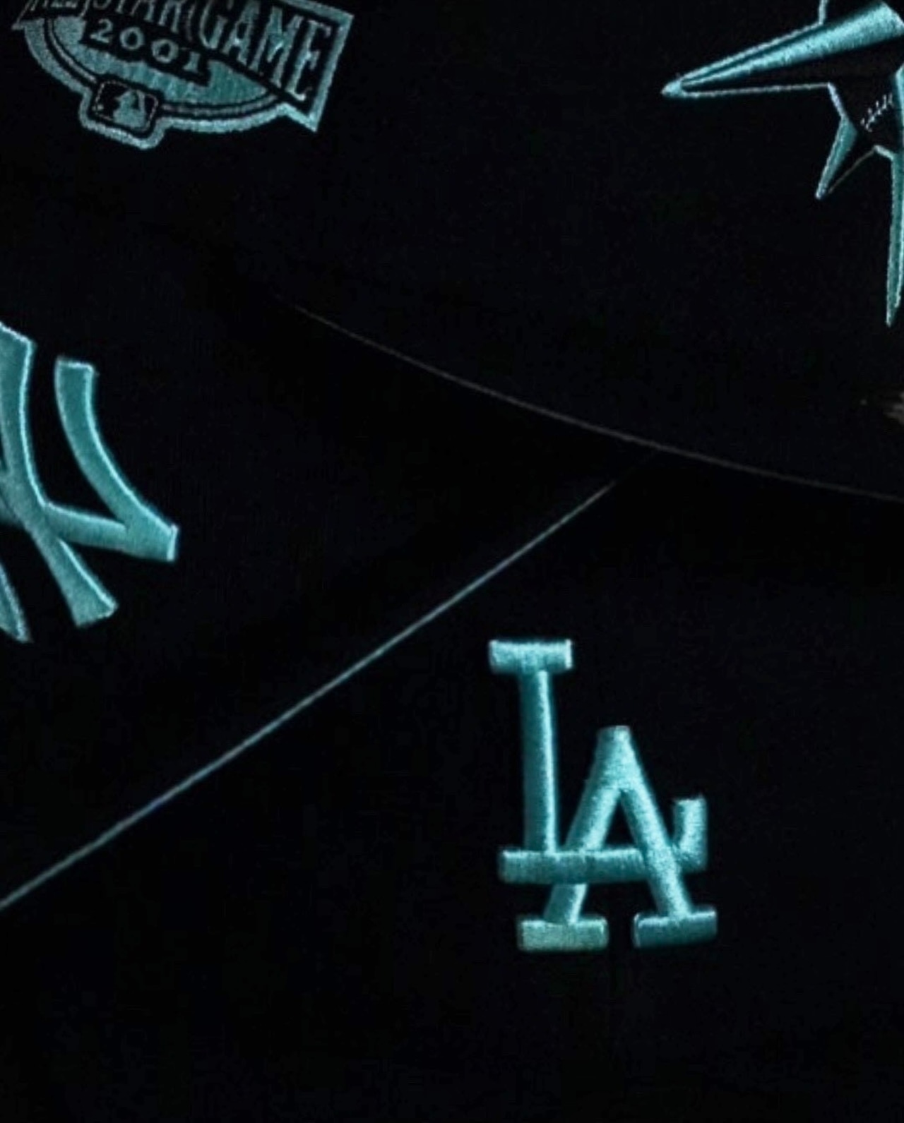 《告知》【gifthat別注】NEW ERA 59FIFTY/5950 ロサンゼルス・ドジャース -The Blue -