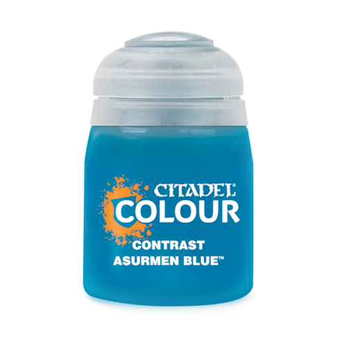 シタデルカラー コントラスト:アシュルメンブルー　CONTRAST: ASURMEN BLUE (18ML)