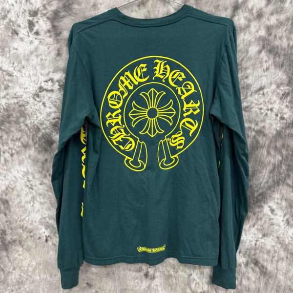 CHROME HEARTS/クロムハーツ Back Scroll Logo LS Tee/バック CHROME HEARTS/クロムハーツ Back Scroll Logo LS Tee/バック