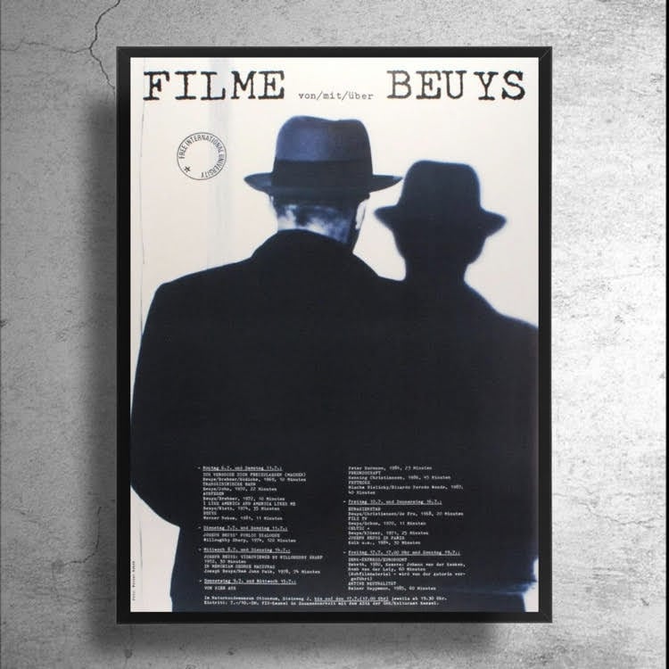 ヨーゼフ・ボイス/Joseph Beuys | 特殊ポスターショップ SOONER