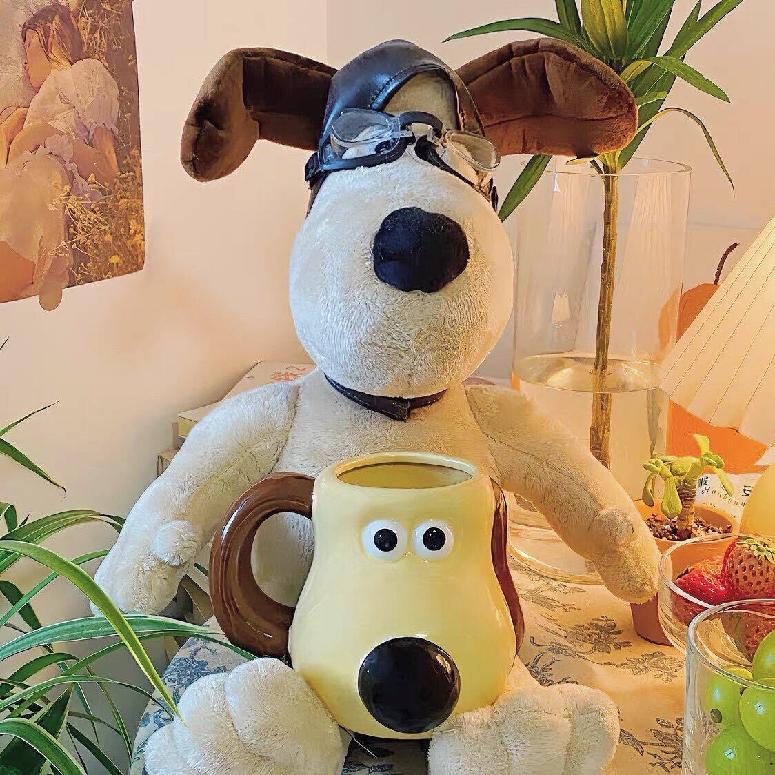 【CUP】韓国風パピーセラミックカップ