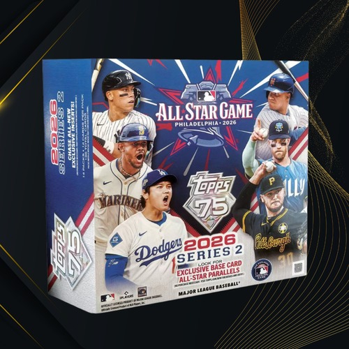 ※完売(再入荷検討) ※予約商品 入手困難度★★★★★ 2026 Topps Series 2 Baseball All-Star Game Mega Box【アメリカ限定】