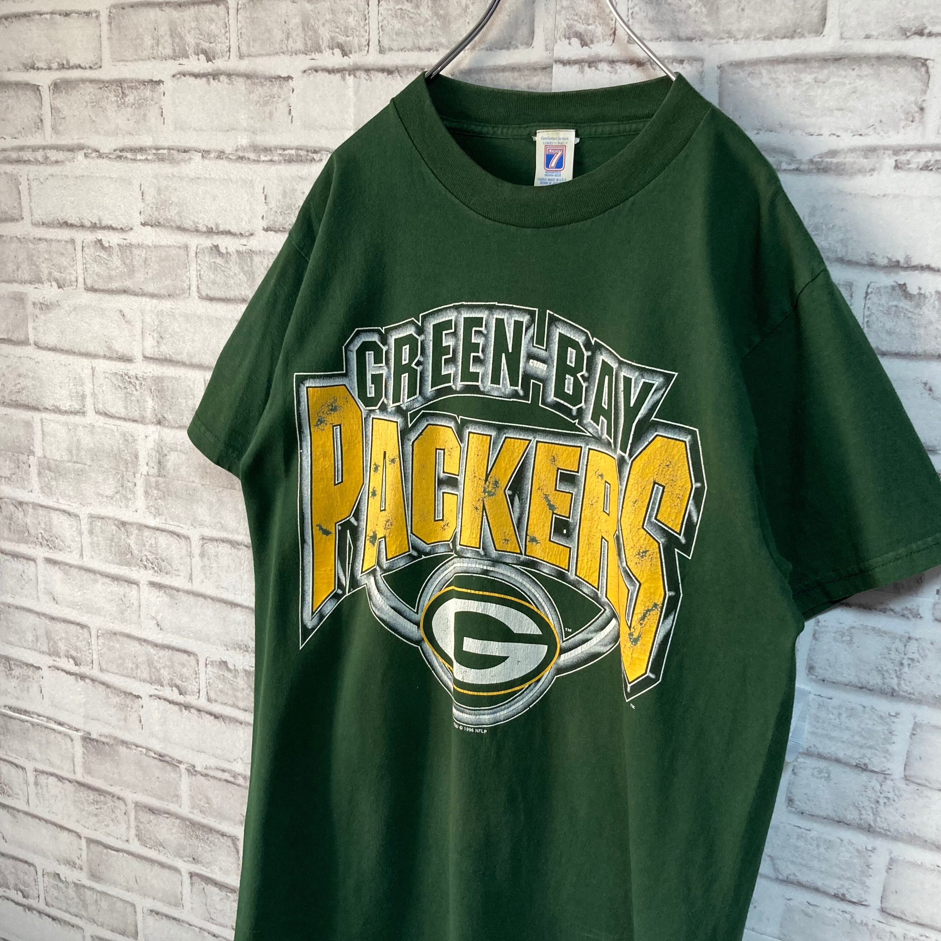 LOGO7】S/S Tee L Made in USA 90s vintage “GREENBAY PACKERS LOGO7】S/S Tee L Made in USA 90s vintage “GREENBAY PACKERS