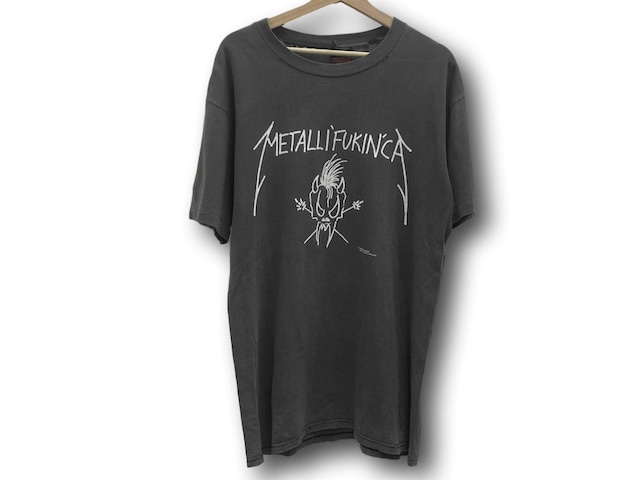 METALLICA  METALLIFUKINCA BROCKUM LARGE MADE IN USA TEE