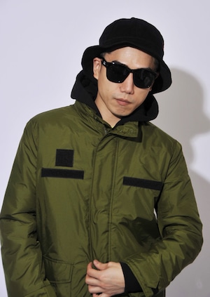 NYLON MILITARY JKT #BLACK