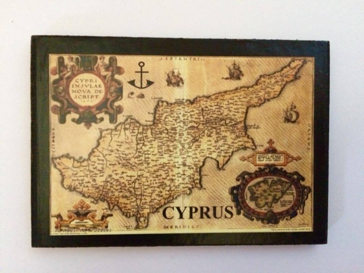 マグネット キプロス島 地図 世界の輸入雑貨 セレクトショップ ペイズリー