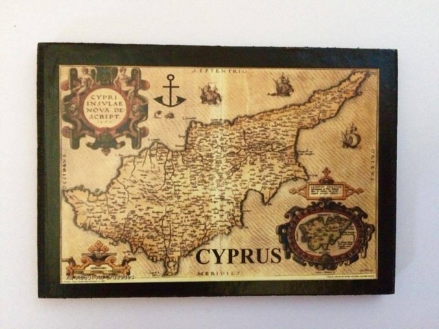 マグネット　キプロス島　地図