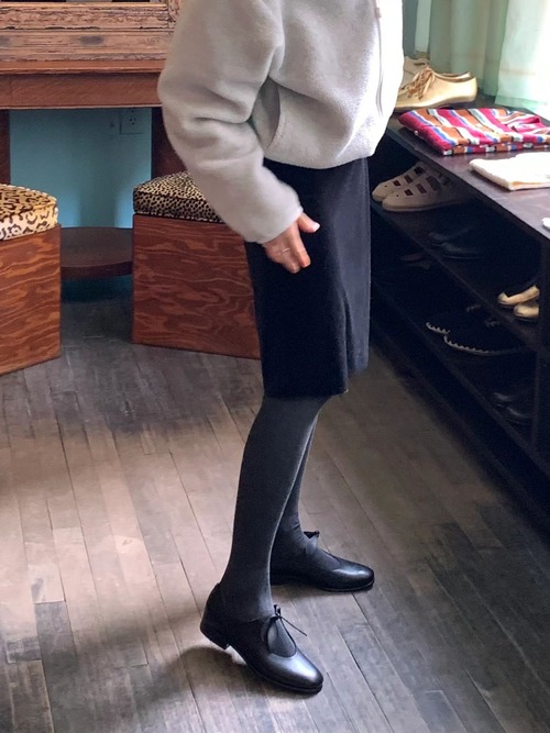 (OUNCE) velvet medium skirt