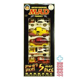 レーシングチャンピオン マッドマガジン ダイノマイト ダイキャストミニカー 5パック 2000 開封箱付