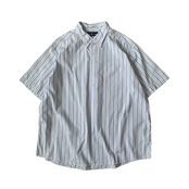 "90s Ralph Lauren" short sleeve stripe shirt