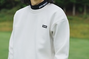 NECK NEEDLE S/S MOCK NECK BLACK