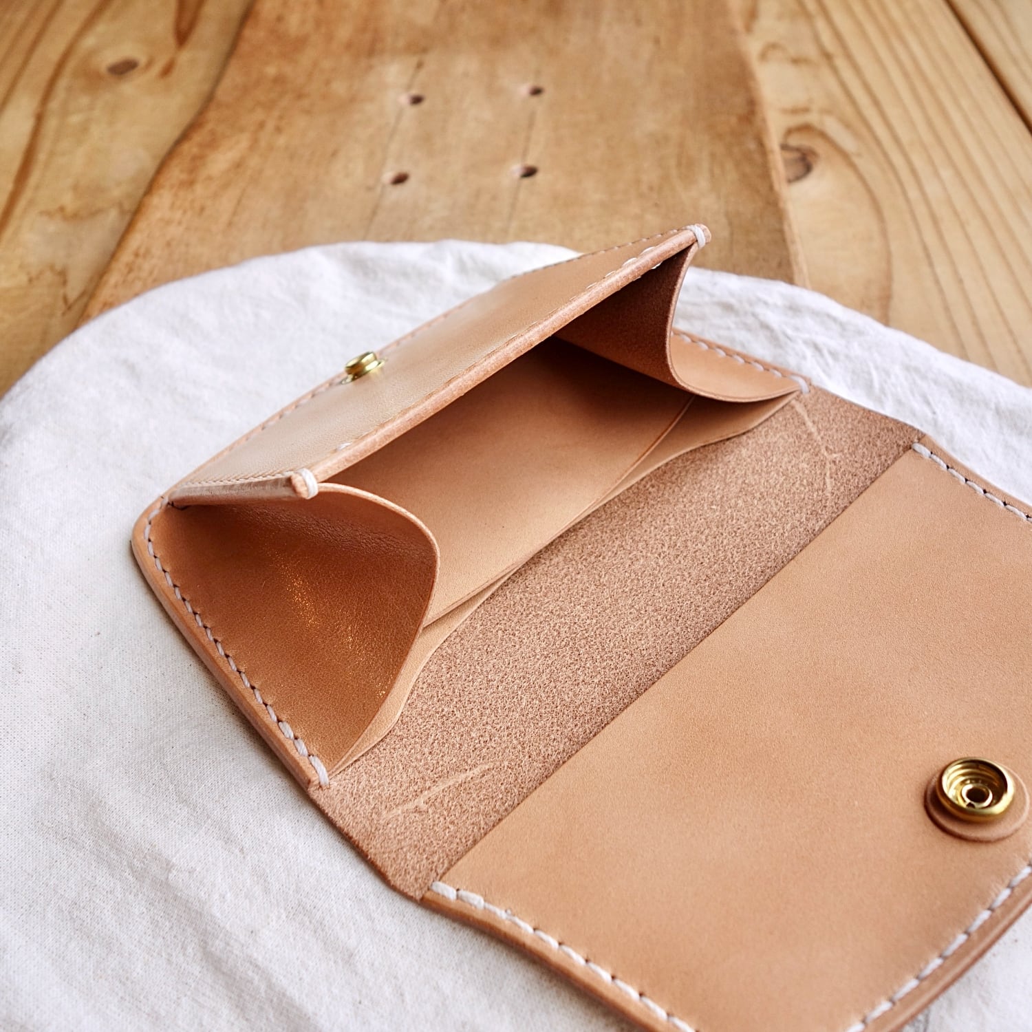 台形革財布 S-039 | LIFE leatherworks