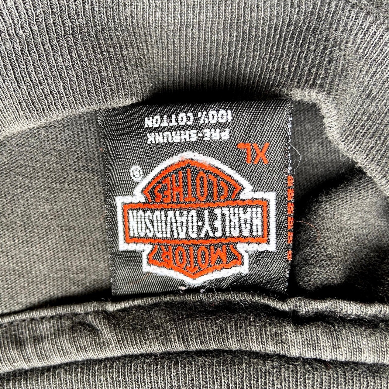 90年代 USA製 Harley-Davidson ハーレーダビッドソン バックプリント 