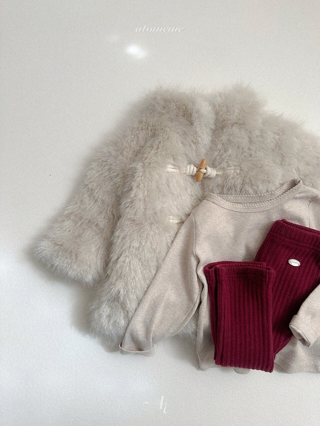 予約⌇atomeme/ Bambi fur coat
