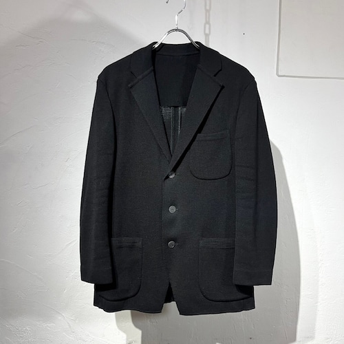 09AW ISSEY MIYAKE Wool Knit Tailored Jacket